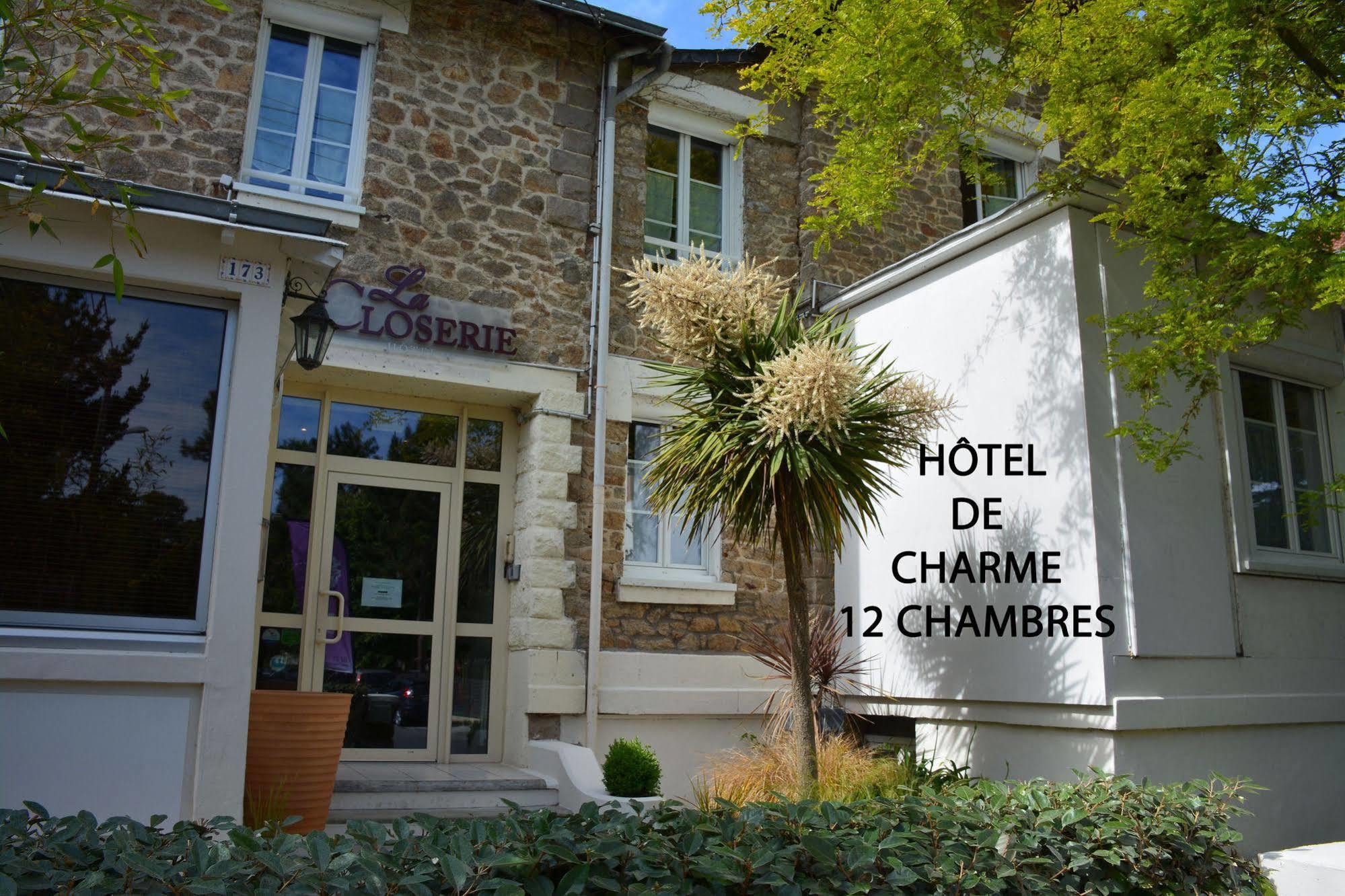 La Baule Logis Hotel La Closerie מראה חיצוני תמונה
